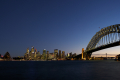 Sydney City and Harbour Bridge